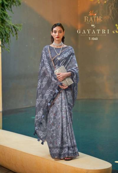 Gayatri By Rath Fancy Cotton Summer Wear Saree Collection